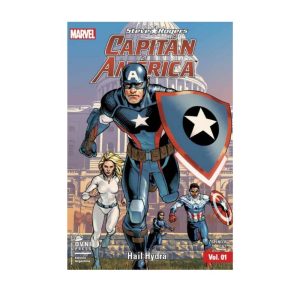 Portada del cómic "Steve Rogers: Capitán América - Hail Hydra" Volumen 01 de Marvel.