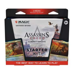 Starter Kit de Magic The Gathering: Assassin’s Creed, edición Universes Beyond.