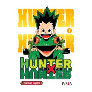Portada del tomo 1 de Hunter x Hunter con Gon Freecss en un traje de rana.