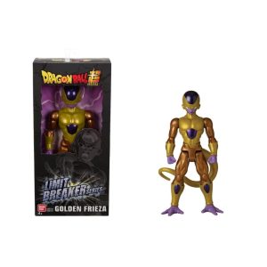 Figura articulada Golden Frieza Dragon Ball Limit Breaker Series de Bandai Namco en su empaque.