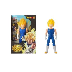 Figura Super Saiyan 2 Vegeta Dragon Ball Limit Breaker Series Sparking de Bandai con luz y sonido.