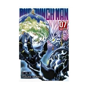 Portada del manga One Punch Man tomo 7 de Yusuke Murata y ONE, edición de Panini Manga Argentina.