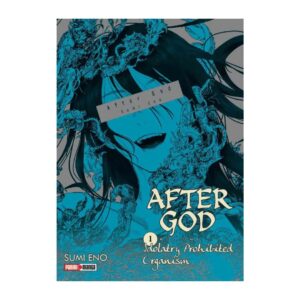 Portada del manga After God volumen 1 de Sumi Eno editado por Panini Manga en tonos azul y gris.