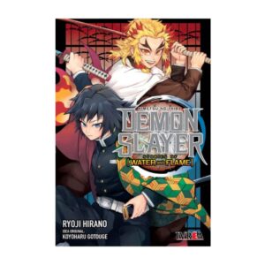 Portada del manga Demon Slayer Stories of Water and Flame de Ryoji Hirano y Koyoharu Gotouge, editado por Ivrea.